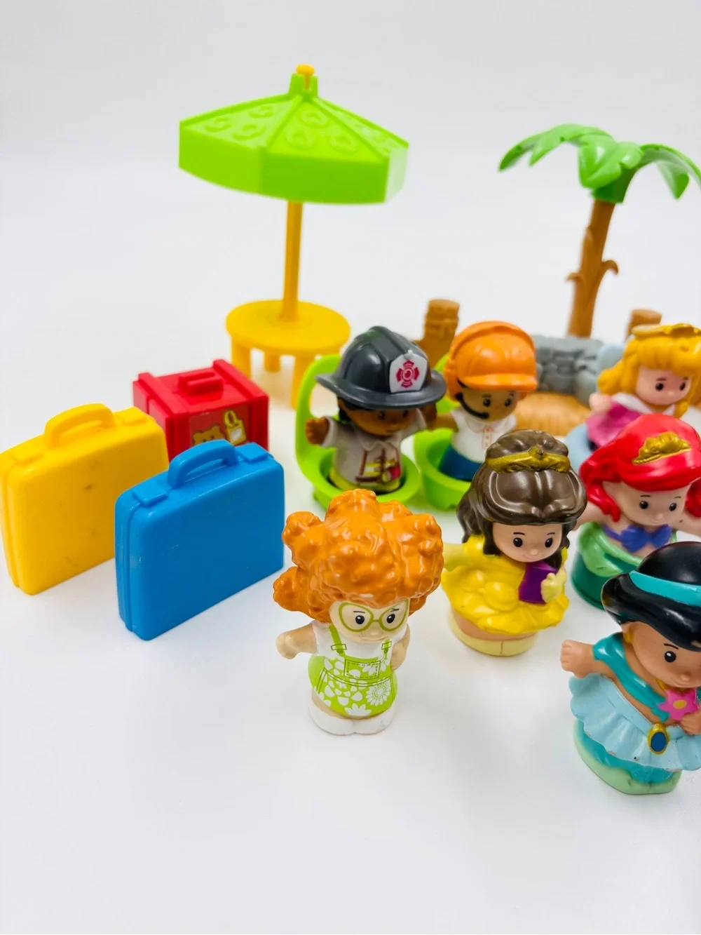 Fisher Price Little People Toy Lot Bundle Disney Princess Nativity Set Pieces